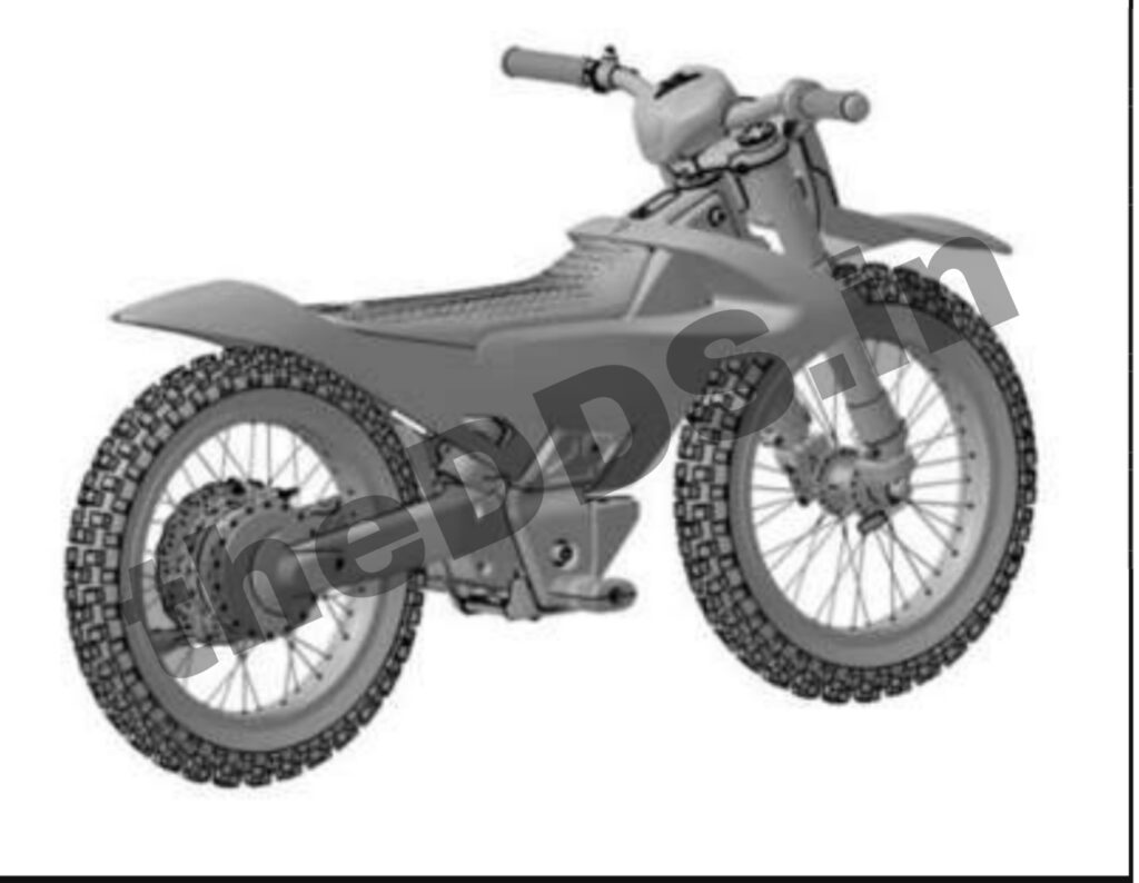 Hero MotoCorp Vida electric dirt bike with raised handlebars and knobby tires